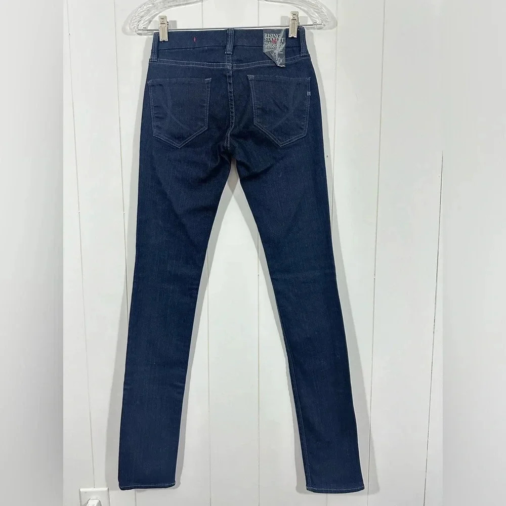 NEW !IT JEANS LOS ANGELES Rising Starlet Denim Blue Jeans Skinny Leg Sz 24 - Picture 3 of 10